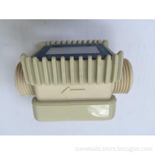 DN25 G1" display Electronic flow sensor diesel flow meter